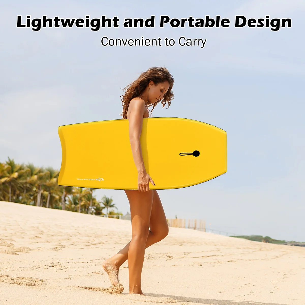 Super Lightweight Bodyboard, 33-41'' Body Board with EPS Core - Image 5