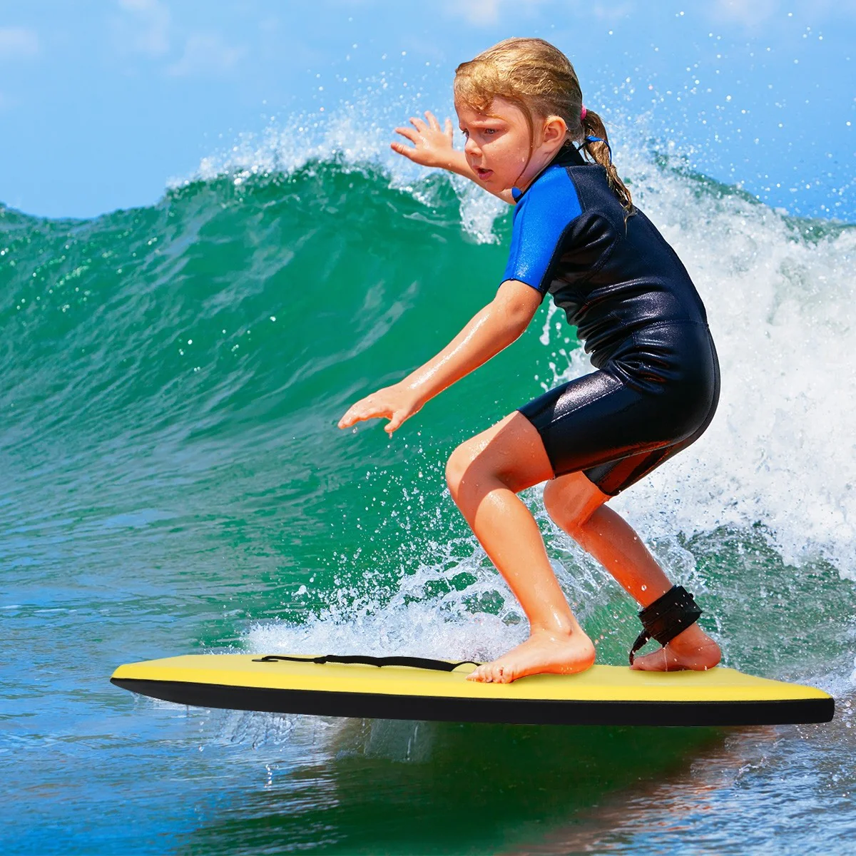 Super Lightweight Bodyboard, 33-41'' Body Board with EPS Core - Image 6