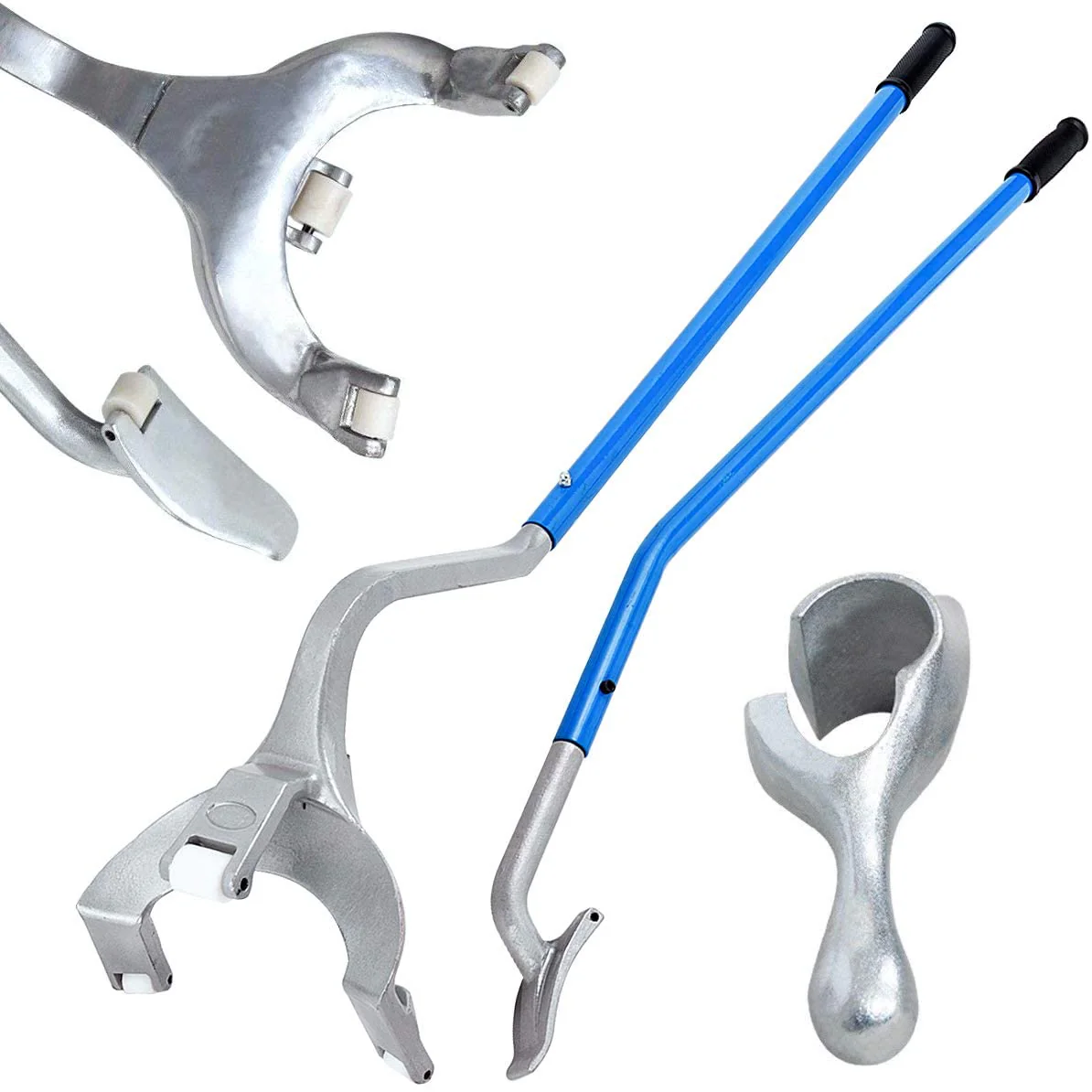 Tire Changer, 17.5" to 24" Steel Tire Mount Demount Tool Kit - Image 9