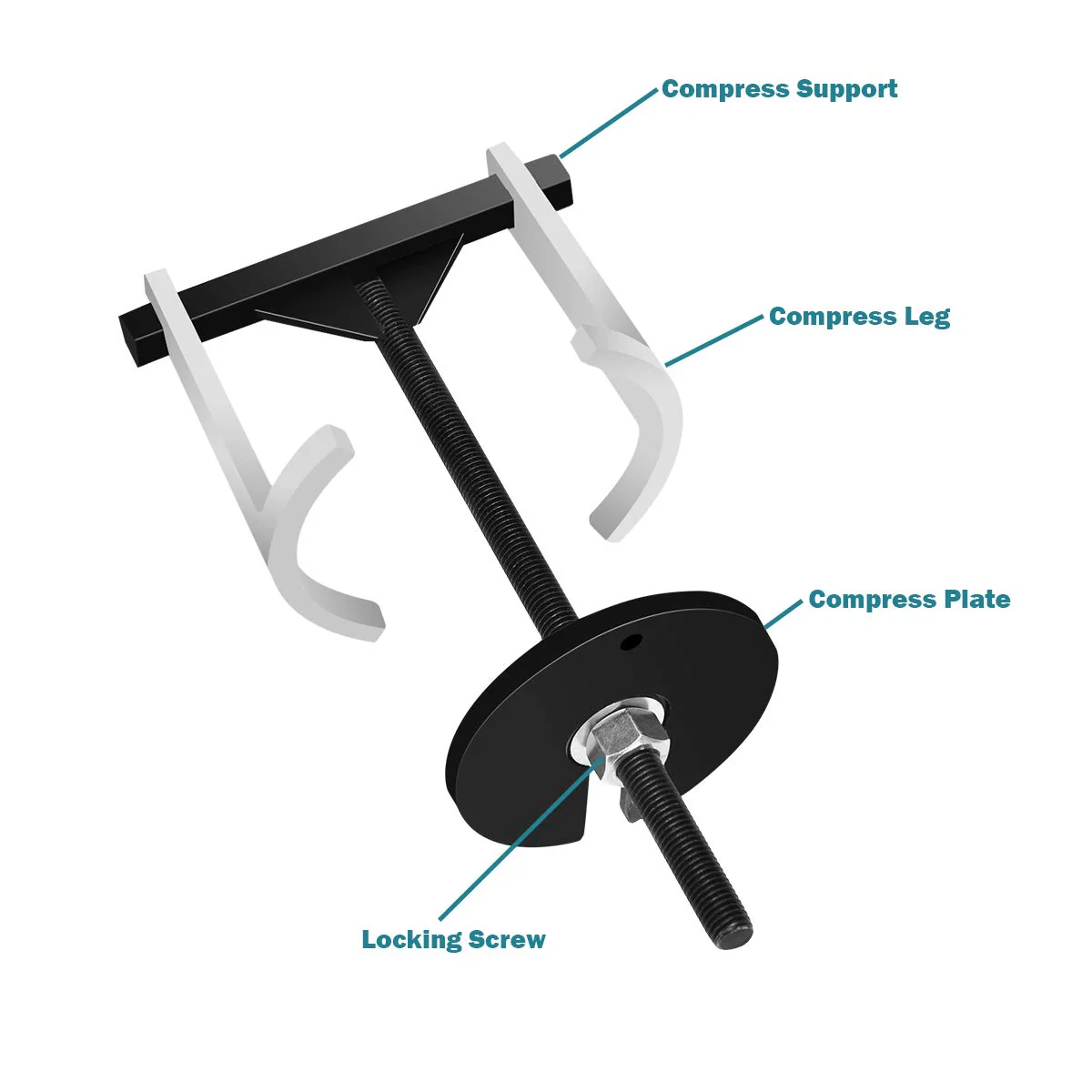 Transmission Spring Compressor, Automatic Transmission Clutch Removing - Image 5