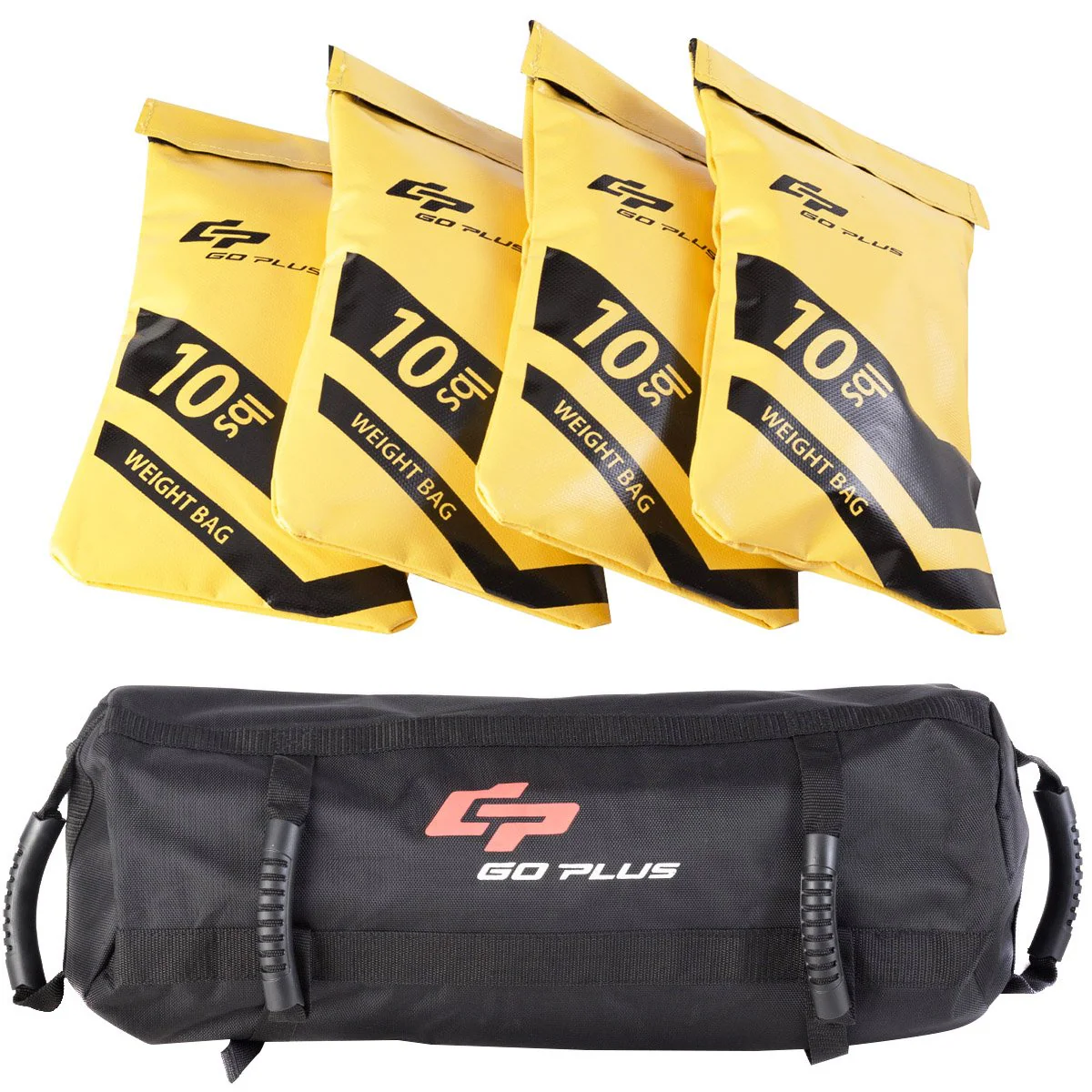 Workout Fitness Sandbag w/Filler Bag 10 to 60 Lbs Adjustable Heavy Military Tactical Training Weight Bags for Exeicise